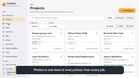 Find your way around the portal: FieldPix how-to video