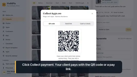 Get paid and track money: FieldPix how-to video