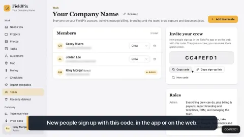 Add your team: FieldPix how-to video